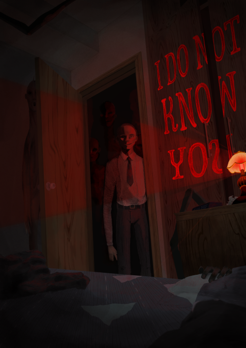 How Would A Meager Human Mind Evoke The Essence Of The Unknowable Stranger? With This.