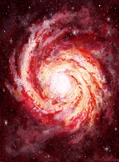 Mind Over Matter Spiral Galaxy By Davidart Motion Effects By