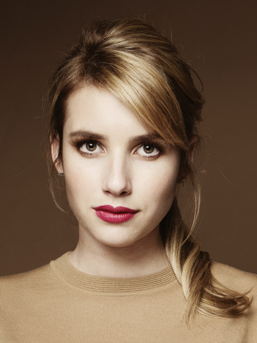 cotilardmarion:  EMMA ROBERTS at Victoria Will Photoshoot in New York.