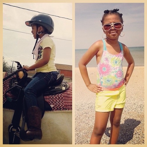 Beja yesterday on her 8th Bornday. #thejrz #fam #fun #horses #thebeach #instaphoto #stylin
