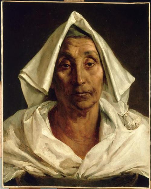 artist-gericault: Old Italian peasant, 1824, Theodore Gericault