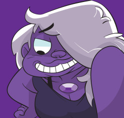 matthew-benham:  I couldn’t help myself. After I drew Garnet, I had to draw Amethyst. I just really love the design of each character. 