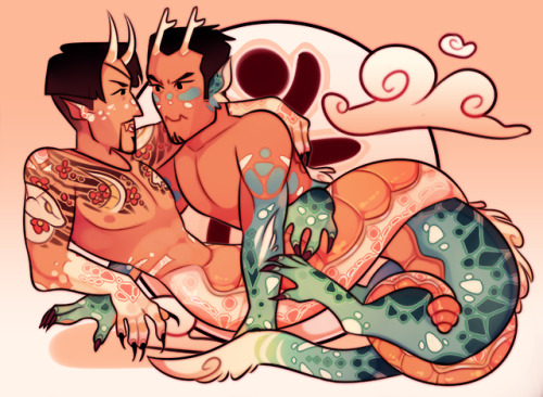 iigoart - (slowly puts kiryu in a death grip)