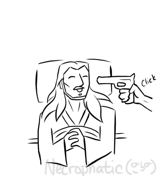 necrophatic-old:I thought about shipping them, but tbh this is exactly what would happen.Qui-Gon’s b