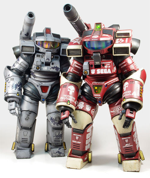 rocketumbl:  Liquid Stone 1/6 Powered Suit 