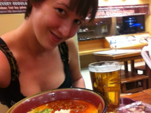 I love everything Japanese. Ramen and Kirin for lunch. Nomnom. I want to live in Japan one day, for 