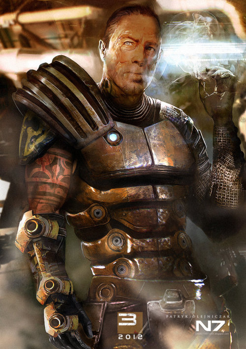 thegeekrebellion: Amazing Mass Effect Art By    patryk-garrett   
