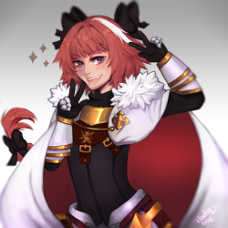 klimtiq: Astolfo comission! he’s too cute,