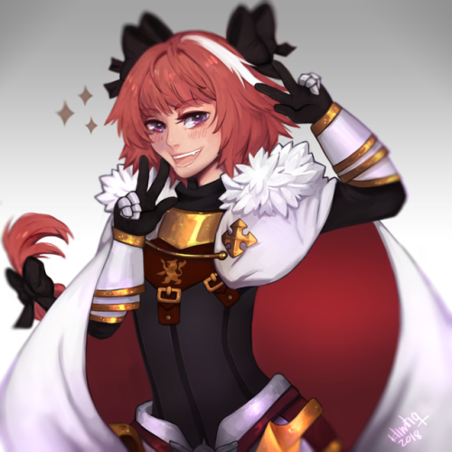 klimtiq: Astolfo comission! he’s too cute, hope I was able to capture a bit of that ;o;…..hope you like it! thank you so much for your support <3 comissions are open c: 