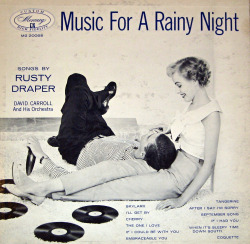 Vinylespassion:  Rusty Draper - Music For A Rainy Night, 1956.