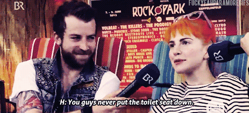 yelyahwilliams:  I just went to pee and had to put the toilet seat down 2005-2015 and forever this is my life I surrender ok