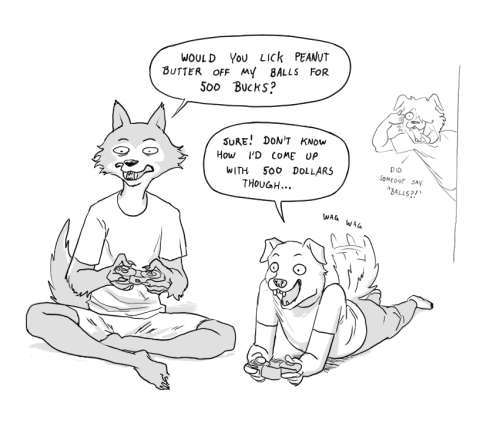 sirartwork:Deep thoughts with Legosi