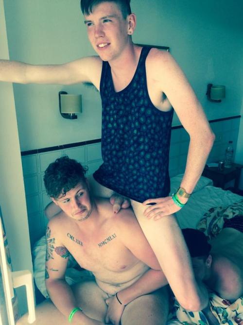 Revolted his mates uncut!