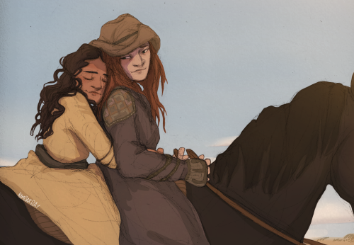 kambarbay:it started out as a need to draw anne horseback riding and then it turned into a need to d