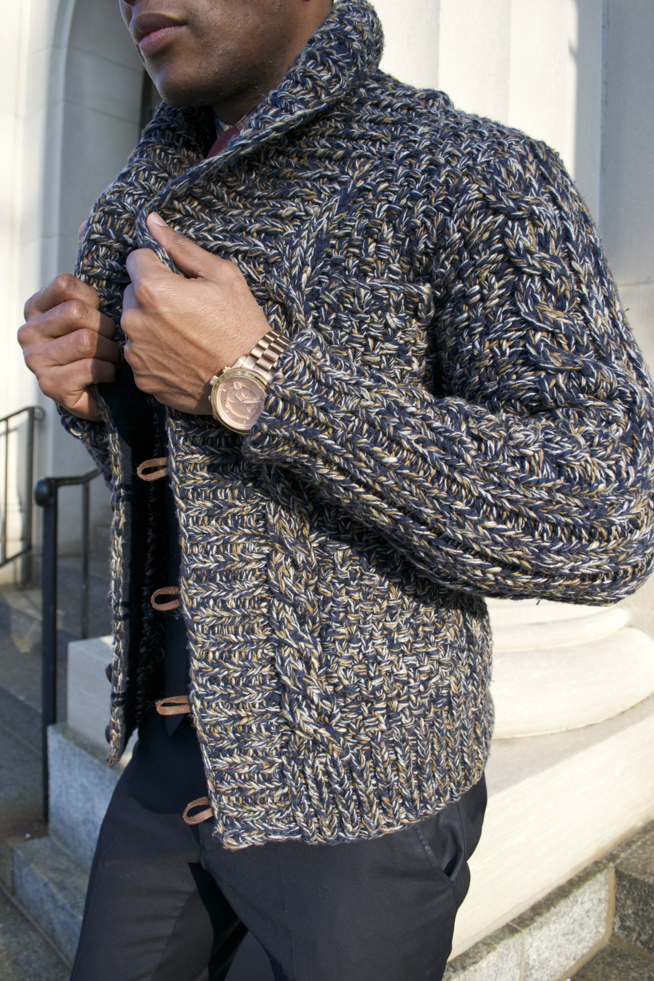 mensstylepro:  How To: Cardigans As #Outerwear feat @OnassisClothing &amp; @TopmanUK