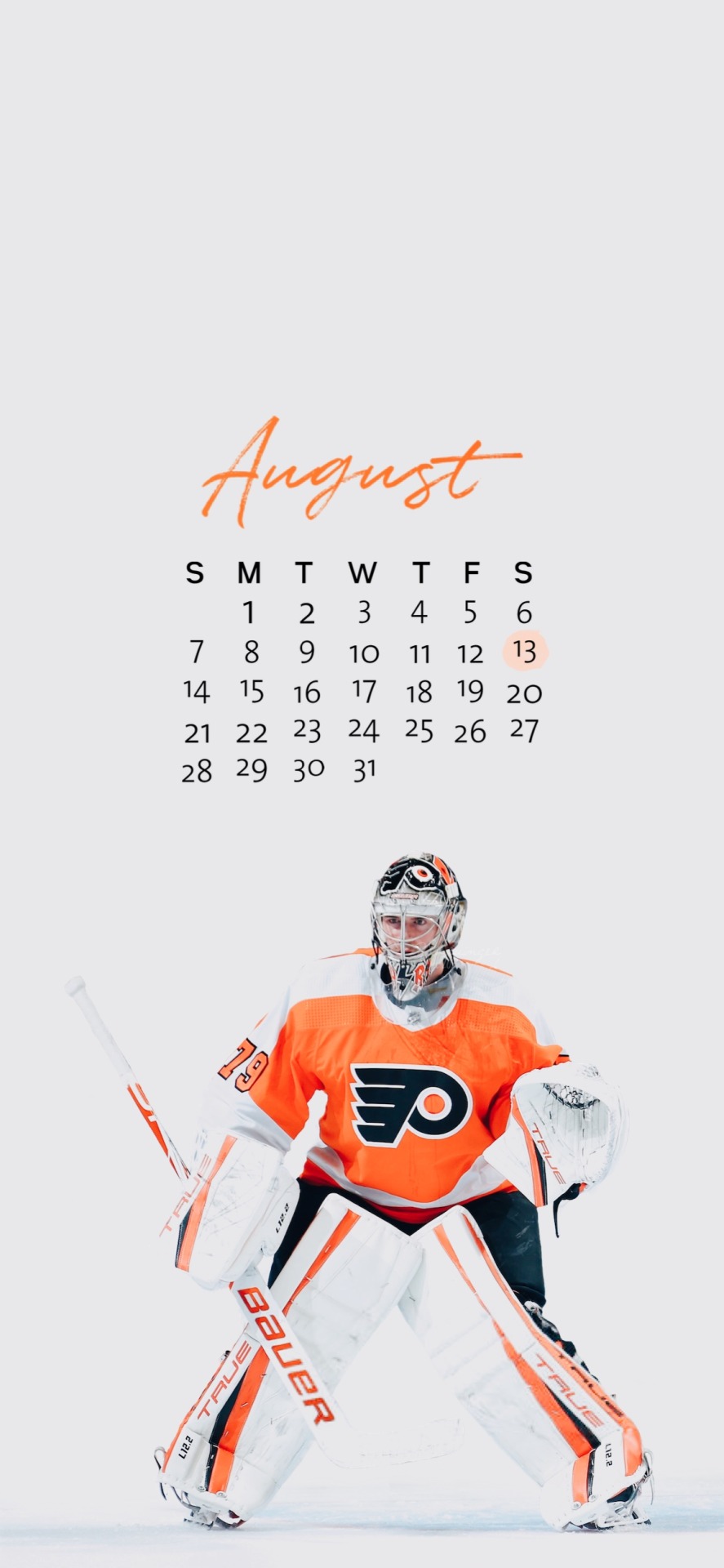 Where Hockey Meets Art — wallpapers • carter hart + bright (galaxy s10e)