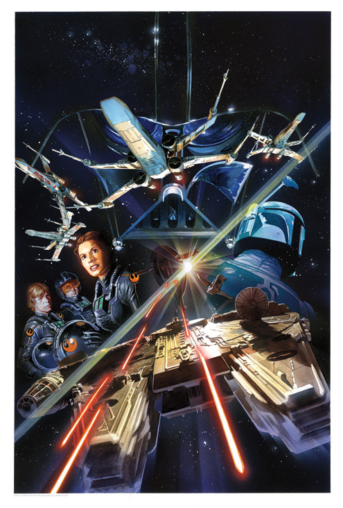 xombiedirge:  Star Wars #1 - 4 by Alex Ross