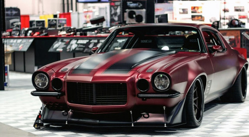 musclecardefinition:  Check this Pro Touring 1971 Chevrolet Camaro by Dutchboys Hotrods  www.