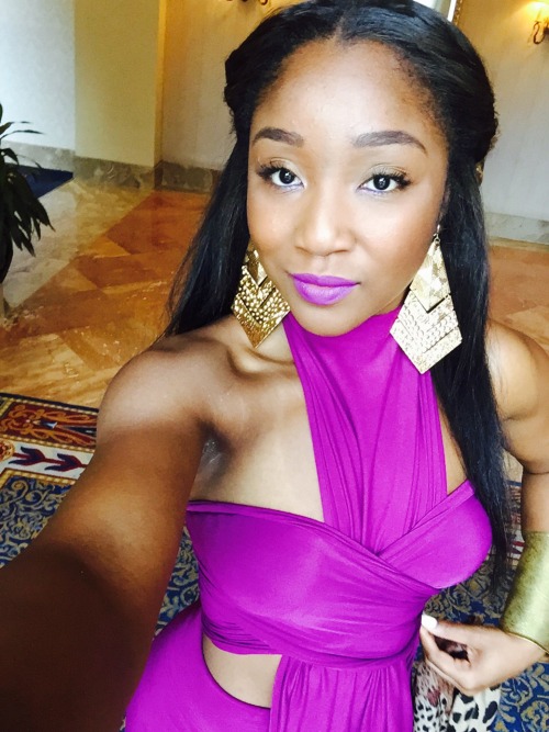 blkgirlmagik:Lip stick is so fun! I encourage all blacks who were told a bright lip wouldn’t look go