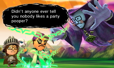 whosplayerthree:I started playing Miitopia, and it is Very Very Good. Reblogging again because I lov