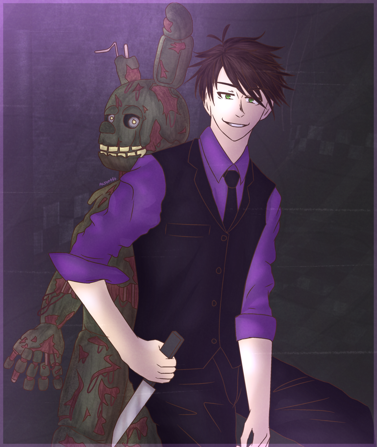 you may not recognize me at first, but i assure you it's still me #fna, William Afton