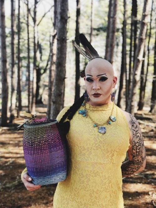 yourdailyqueer:Geo Soctomah NeptuneGender: Two spirit (they/them)Sexuality: QueerDOB: Born1988Ethnic