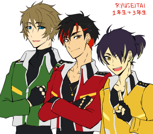 ensemble stars 69min twitter art challengesprompts are in the captions, click to see!