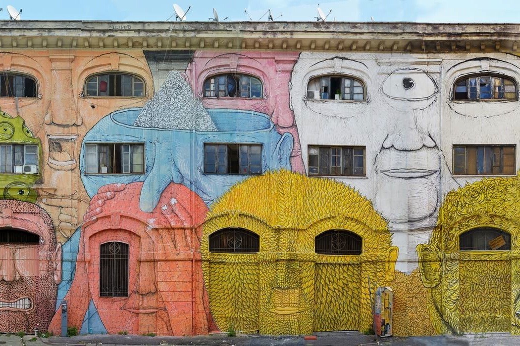 exhibition-ism:  Blu hits an old military warehouse in Rome with this massive mural 