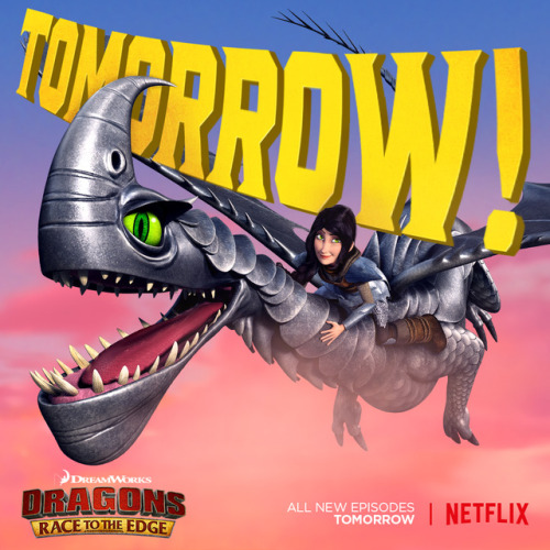 One more day until new Dragons swoop into your Netflix queue!