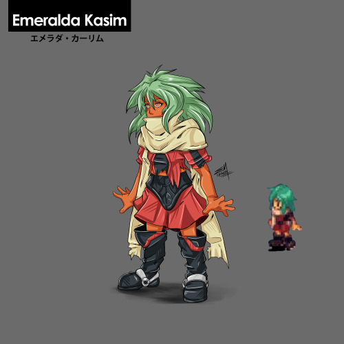 Following my first entry of the #Xenogears HD Sprite Project, here comes the 4 awesome Elements, the