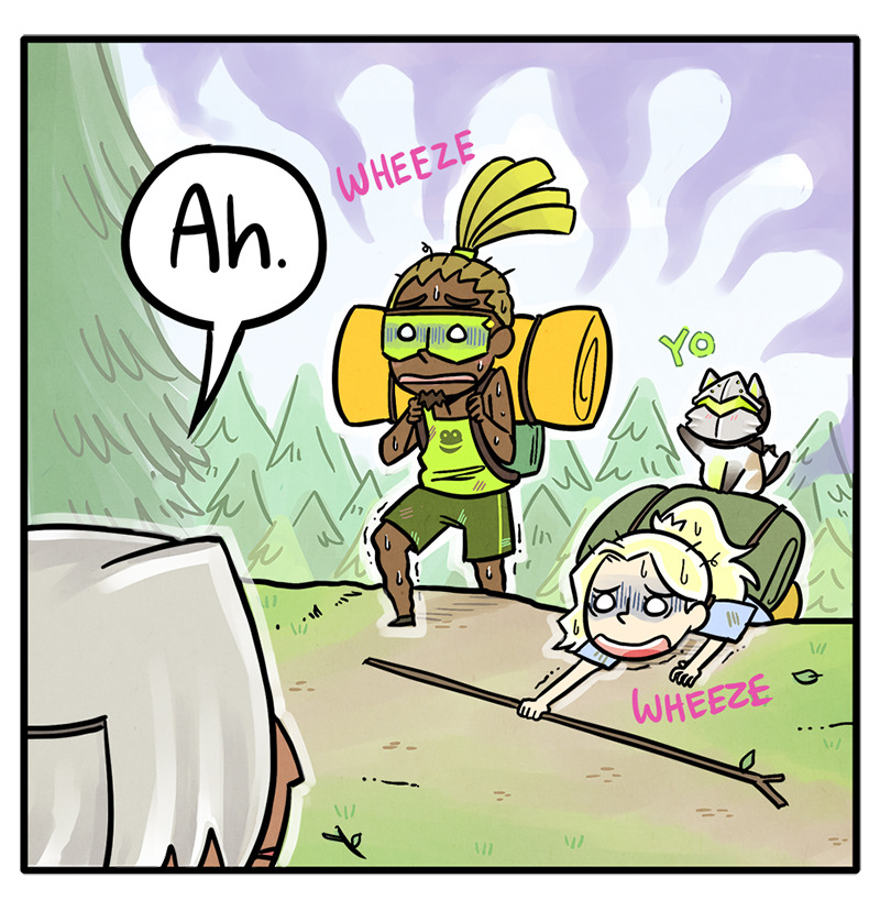 genji-cat: a wild bearya appears! (I don’t know what else to call her)