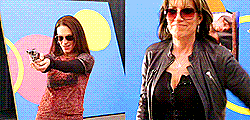 darksarcasm12:       Female Ass-Kickers Challenge, Week 18: Fun       Tara Knowles & Gemma Teller-Morrow [Sons of Anarchy]            