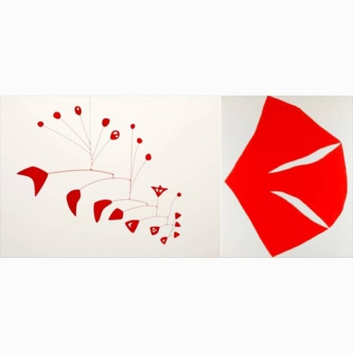 Works by American artists Alexander Calder and Ellsworth Kelly on view at Lévy Gorvy, New Yor