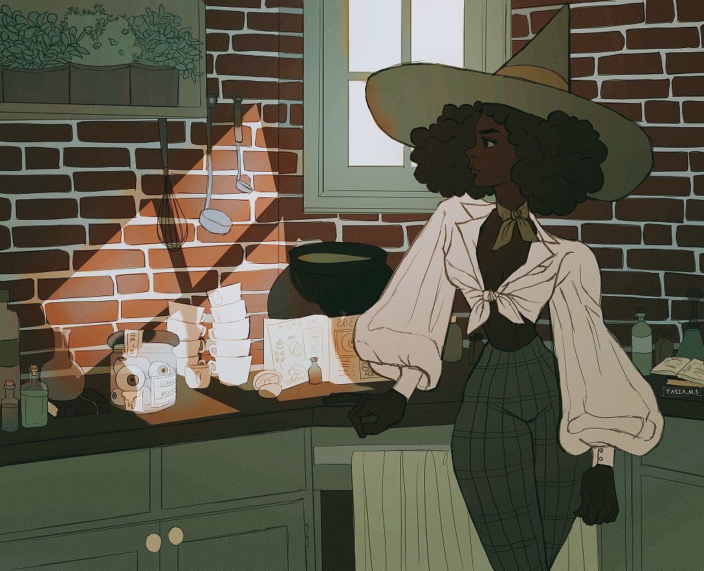 afrofantasy: “Kitchen Witch” 