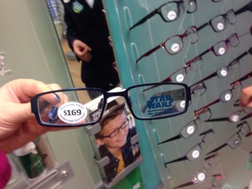 Who wants Clone Trooper glasses?!–taken at Specsavers(OMG GUYS SASS AND MURDER SHOW IS A CANON