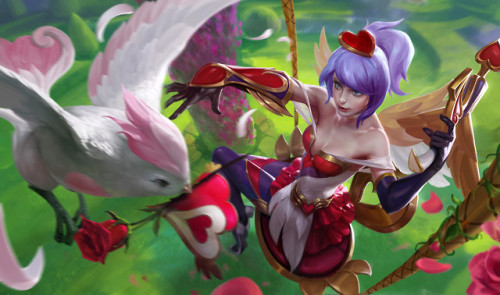 Heart Seeker Quinn Skin crow god https://www.artstation.com/artwork/RwWmD