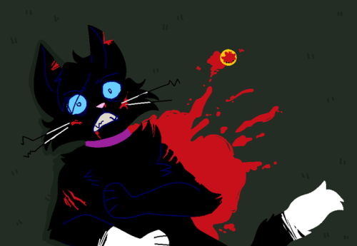 threshcadet: warriorstuck by erin hussie: the ultimate middle school crossover. tigerstar is god tier and his death at scourge’s paws is ruled as just. the death of my hand after drawing most of this in one sitting was also ruled as just