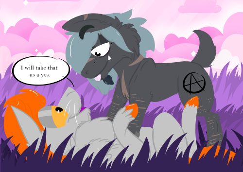 ask-vasara:  Ft. question-sethLast panel is by sexxi-bbzThis update took forever!   Meeps xD