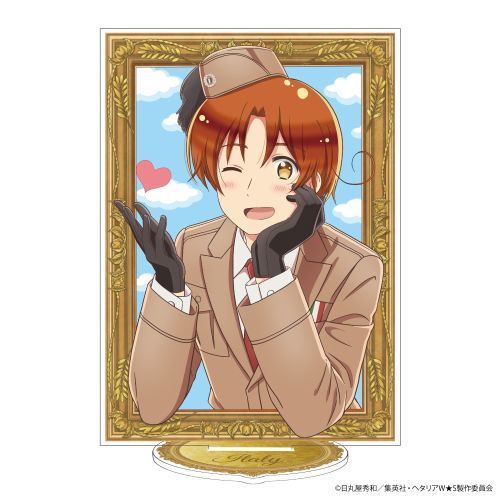 Hetalia World Stars Acrylic Stands by HagaromoMSRP: 1,210 yen each, Release Date: June 2022.Availabl