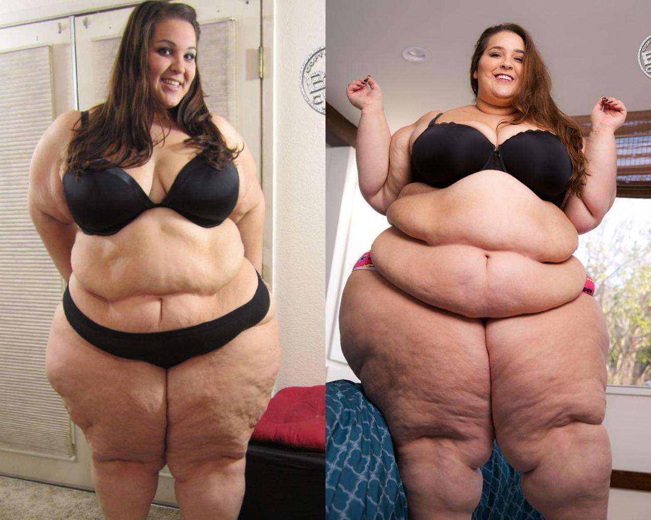 ssbbw-loverfa:Boberry weight progress 😍
