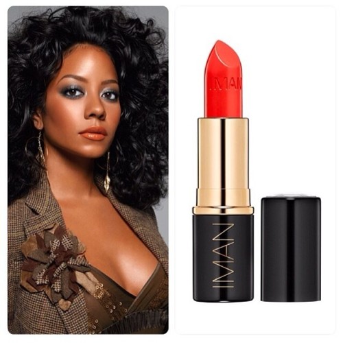 IMAN #HOT is the NEW red! Get your Spring Beauty Trends on www.destinationiman.com #IMANBeauty