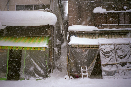 proxyy: 雪の街 Snowy Town (青森市古川 Furukawa, Aomori)