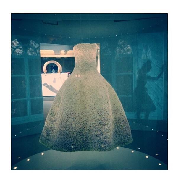 dynamite-bliss:  Love at first sight💕 (at Dior exhibition at Harrods)