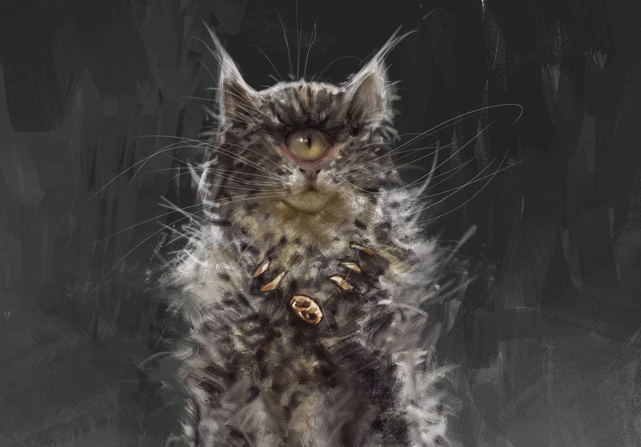 ex0skeletal:  Cats by  Vlad Gheneli  