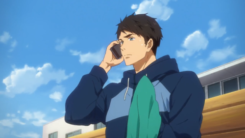 randomfujoshit:i will never get over the fact that sousuke and makoto have each other’s phone number