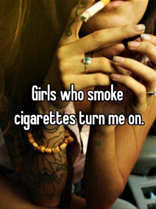 puffingmufflover: smokinbadgirl:For real.  When girls still turned me on they did! That’s also why