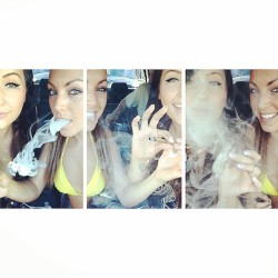 Weedporndaily:  Blunt/Hot Box Sesh For Two Please☺️✌️🍃🚗☁️ @Chisholm5