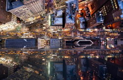 new-yorkcity:  Aerial view of Herald Square