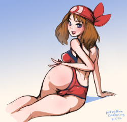 needs-more-butts:  minacream:  Daily Sketch - May Request a sketch!Support me on Patreon!  hnnnng~   ;9