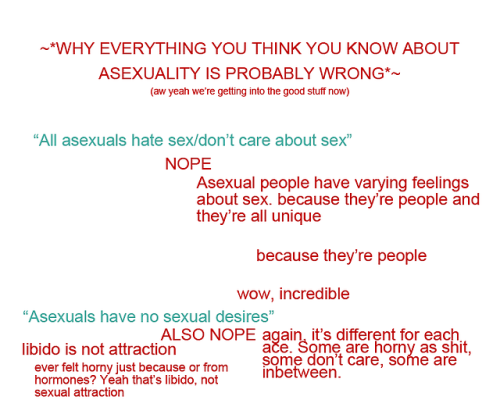 aceworu:      Because apparently this is still a really difficult concept for people to grasp. Like i literally can not believe the amount of people that do not understand that libido and sexual attraction are totally different. One has to do with your